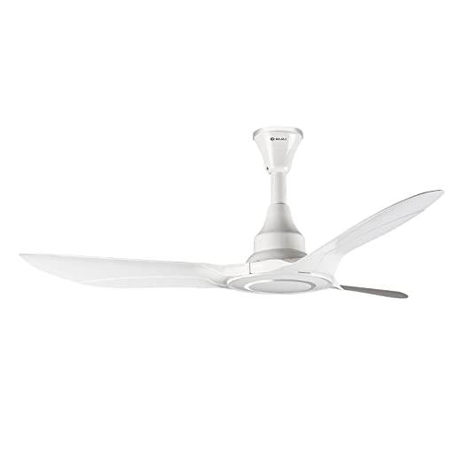 Bajaj Astor 1250mm White and Silver Chrome Ceiling Fan Bajaj Astor 1250mm White and Silver Chrome Ceiling Fan